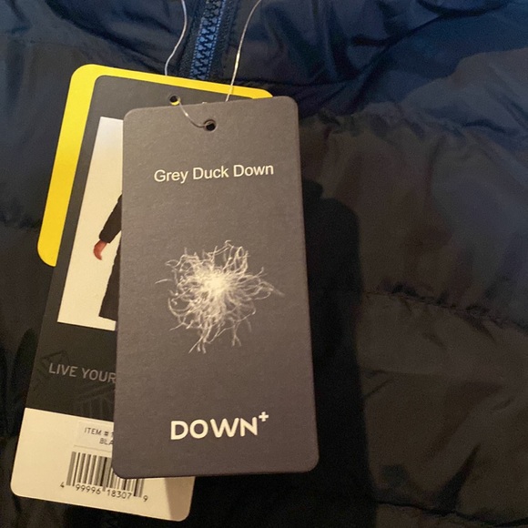 Women’s Eddie Bauer Hooded Down Duffle Coat Black - Picture 4 of 8